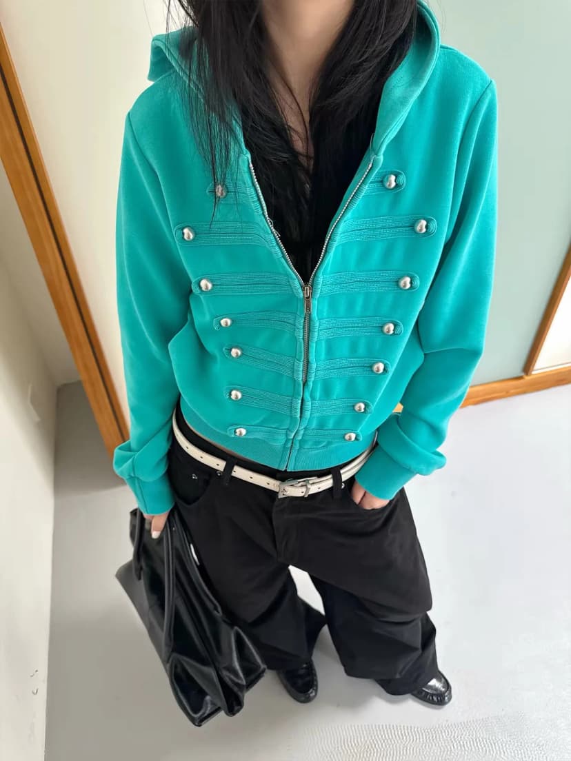 NAPOLEON HOOD ZIP-UP 사진 1/6